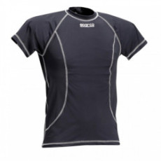 T-shirt Sparco Coolmax à manches courtes pour le karting