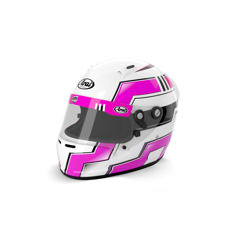 Casque Arai CK6 karting  CMR 2016 - Le plus confortable des casques karting enfant
