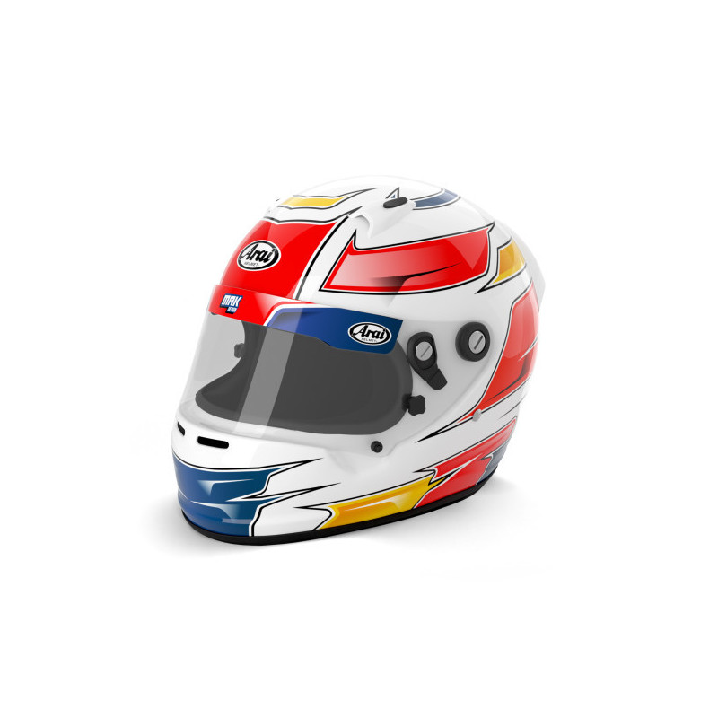 Casque Arai CK6 karting  CMR 2016 - Le plus confortable des casques karting enfant