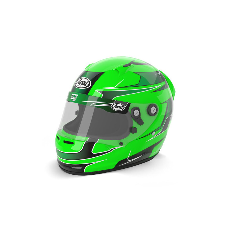 Casque Arai CK6 karting  CMR 2016 - Le plus confortable des casques karting enfant