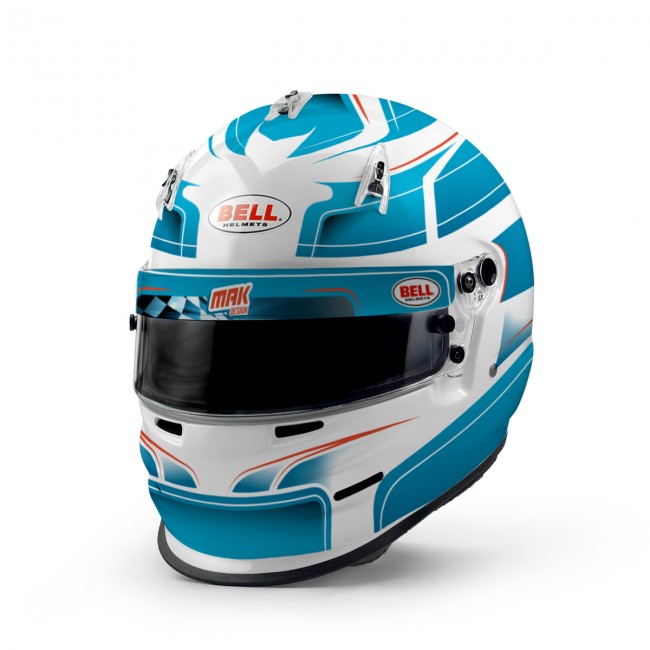 Casque Bell GP3 Sport, superbe déco de casque de sport auto