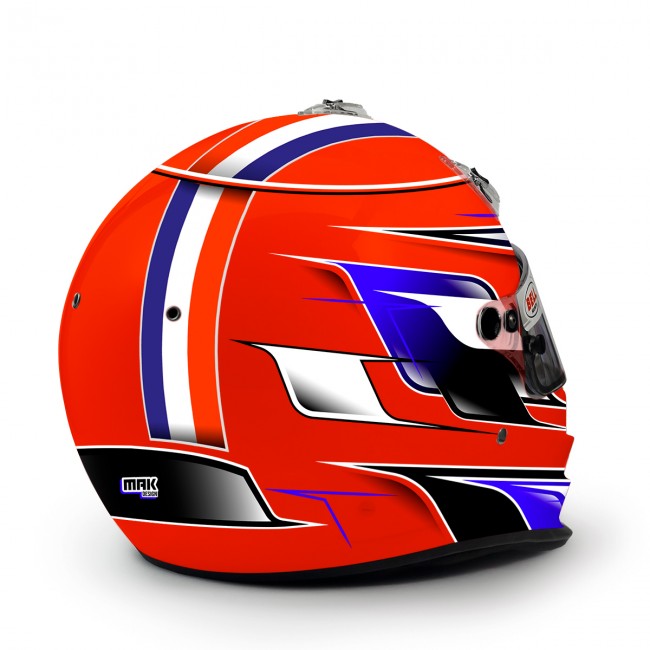 Casque Bell GP3 Sport, superbe déco de casque de sport auto