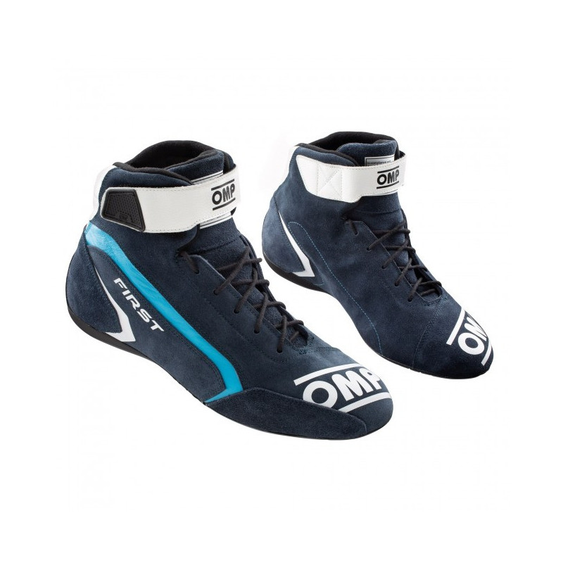 Chaussures OMP First Evo - une bottine FIA d'entrée de gamme pas chère