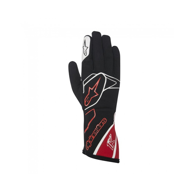 Gants Alpinestars Tech 1 K - un gant de kart aéré anti-transpirant