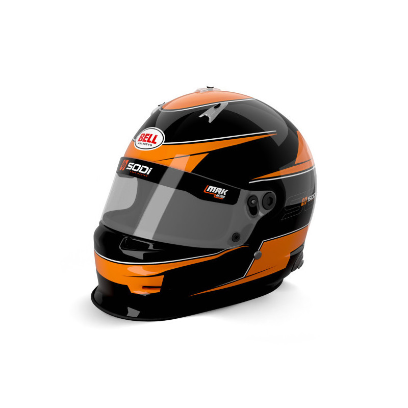 Casque Bell GP3 Sport Clips Hans - un design et une aérodynamique au top