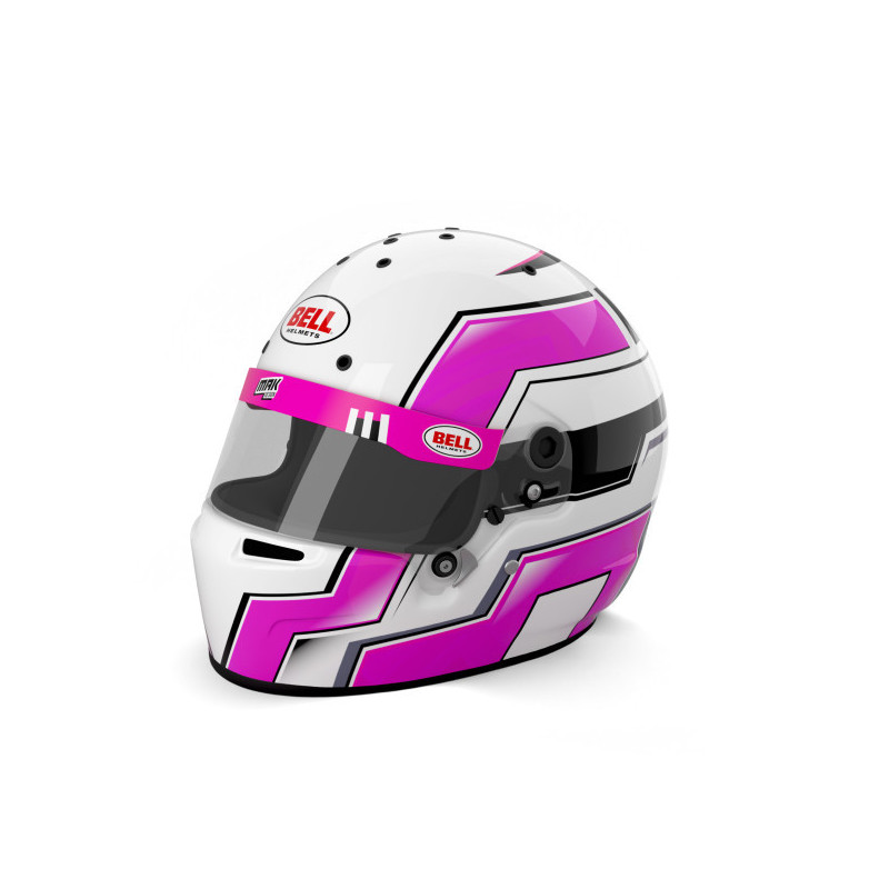 Casque Bell RS-7 K - le casque de compétition karting Bell à ouverture 60mm