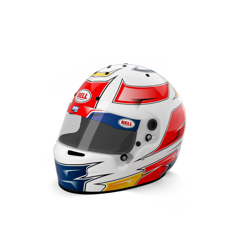 Casque Bell RS-7 K - le casque de compétition karting Bell à ouverture 60mm
