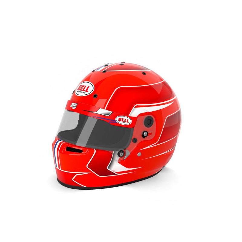 Casque Bell RS-7 K - le casque de compétition karting Bell à ouverture 60mm