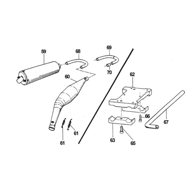 Echappement - Platine TMKZ10