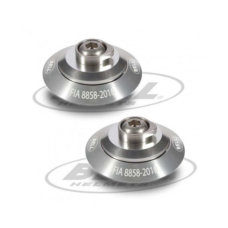 Clips Hans Bell - en option pour vos casques homologués auto et rallye