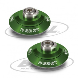 Clips Hans Bell - en option pour vos casques homologués auto et rallye