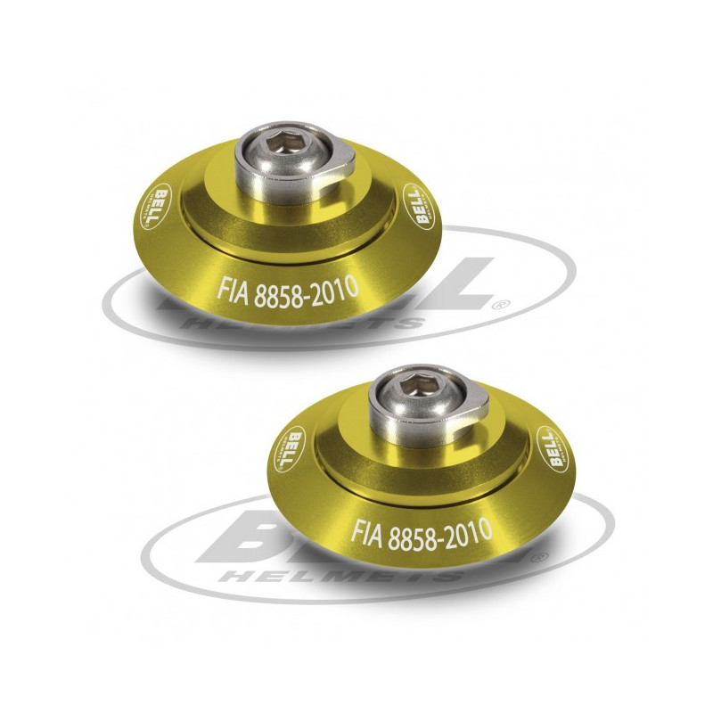 Clips Hans Bell - en option pour vos casques homologués auto et rallye