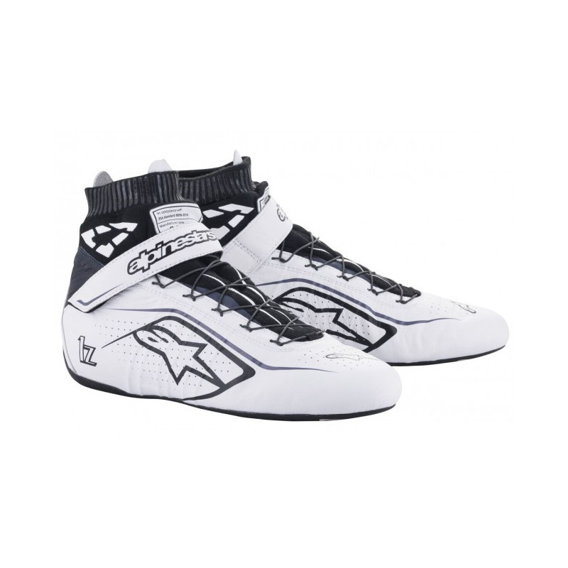 Nouvelle chaussures Alpinestars Tech-1 Z v2 en cuir kangourou homologuée FIA 8856/2018