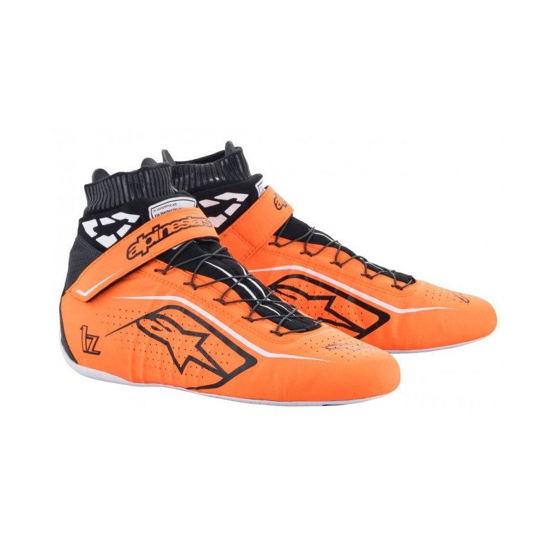 Nouvelle chaussures Alpinestars Tech-1 Z v2 en cuir kangourou homologuée FIA 8856/2018