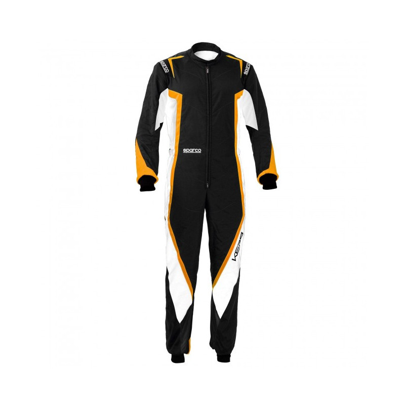 Nouvelle combinaison sparco de karting, la kerb affiche les couleurs