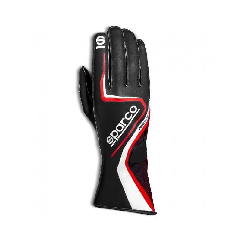 Un gant de karting à coutures exétieures pas cher, le gant sparco record