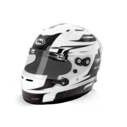 Casque Arai GP7 Clips Hans - Nouveau casque intégral arai FIA SA2020