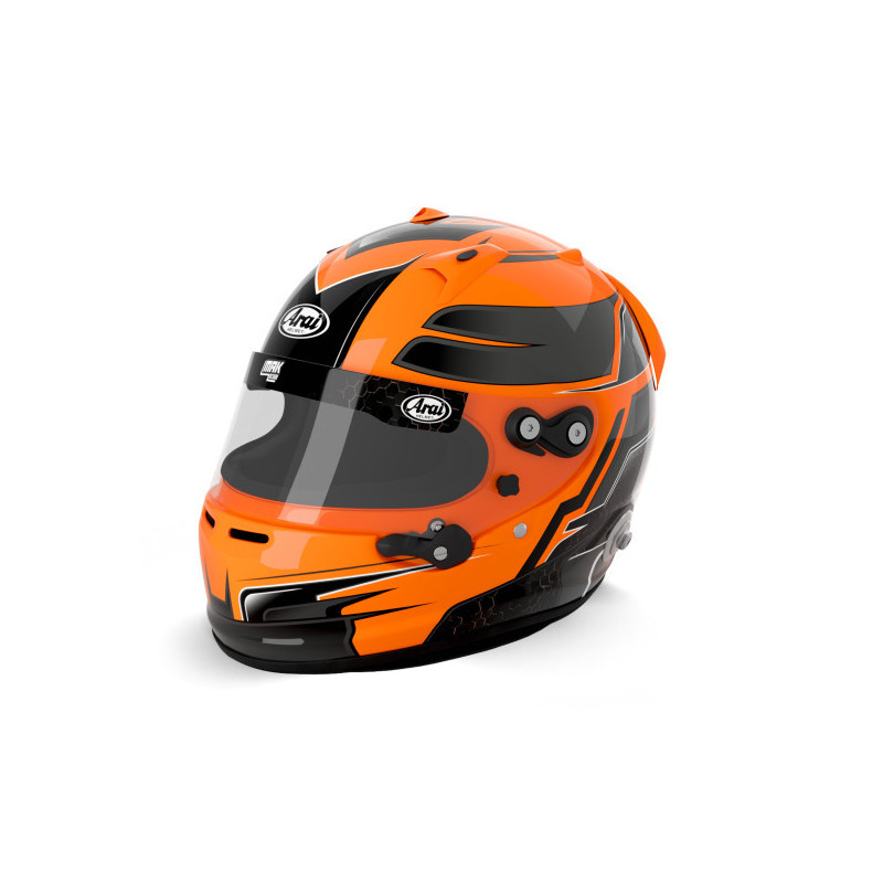 Casque Arai GP7 Clips Hans - Nouveau casque intégral arai FIA SA2020