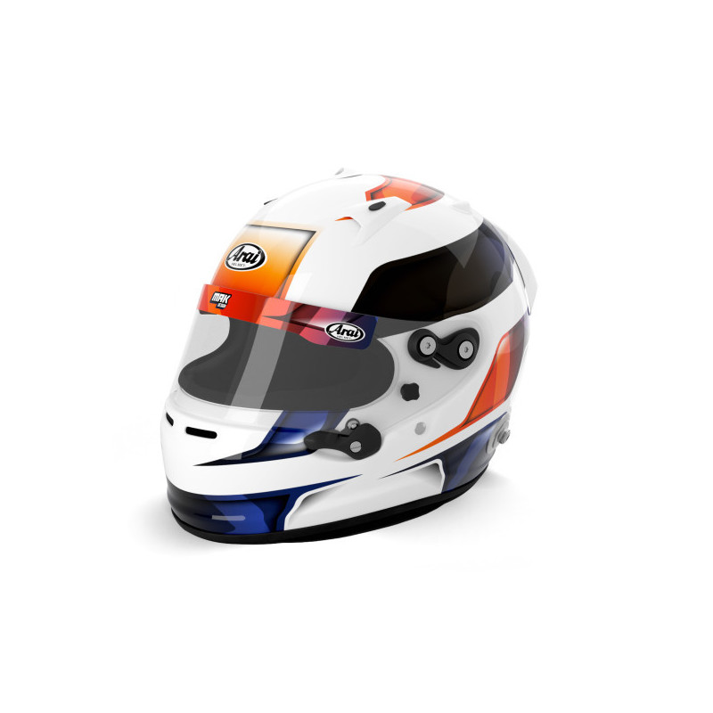 Casque Arai GP7 Clips Hans - Nouveau casque intégral arai FIA SA2020