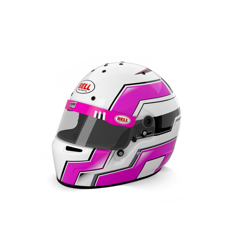 Casque Bell KC-7 CMR - un casque de karting en fibre de carbone très léger