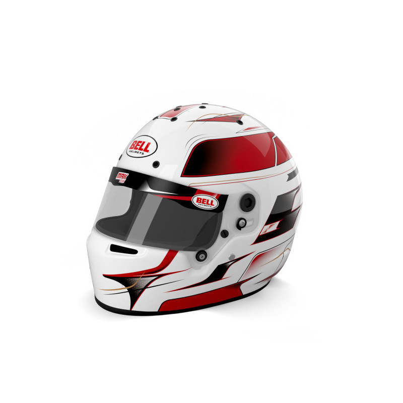 Casque Bell KC-7 CMR - un casque de karting en fibre de carbone très léger