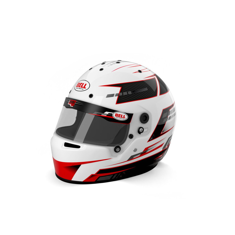Casque Bell KC-7 CMR - un casque de karting en fibre de carbone très léger