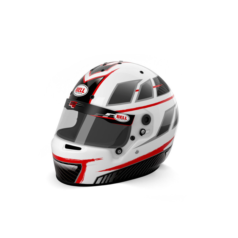 Casque Bell KC-7 CMR - un casque de karting en fibre de carbone très léger