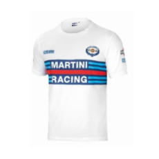 T-shirt copie originale de la combinaison emblématique Sparco - Martini Racing.