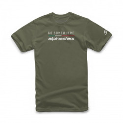 T-Shirt Alpinestars compass, pour les teams auto et karting