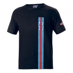 T-Shirt Sparco Martini Big Stripes, la gamme martini racing