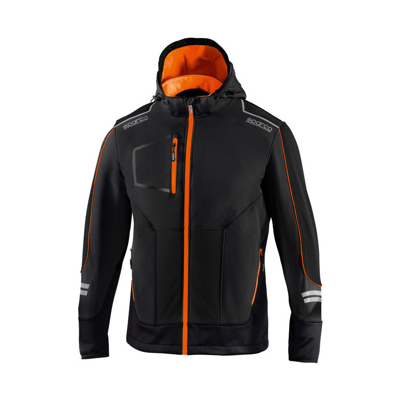 Veste sparco pour les teams résistant à la pluie