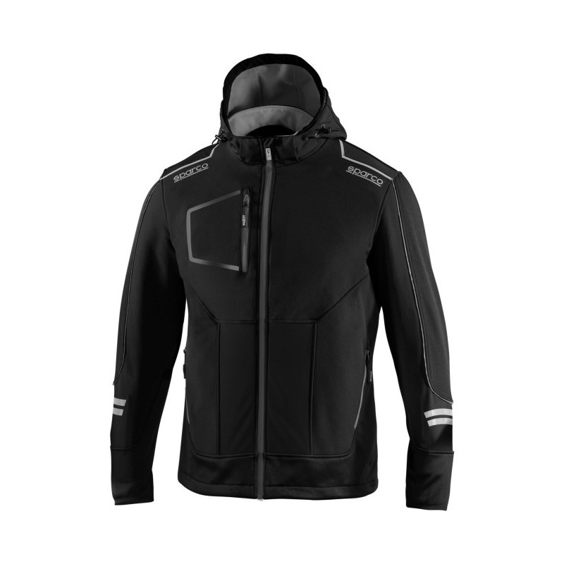 Veste sparco pour les teams résistant à la pluie