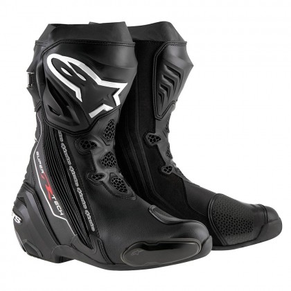 Bottes Moto Alpinestars SMX S Noir Blanc 39 pas cher Eco Motos Pièces