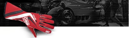 Gants pilote RRS Karting / Loisir - Rouge