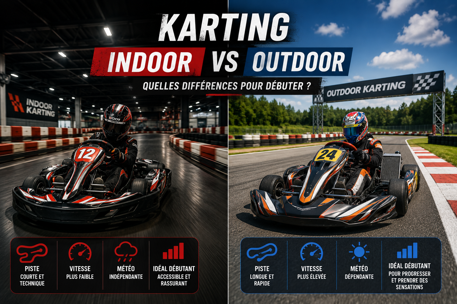 karting indoor vs outdoor