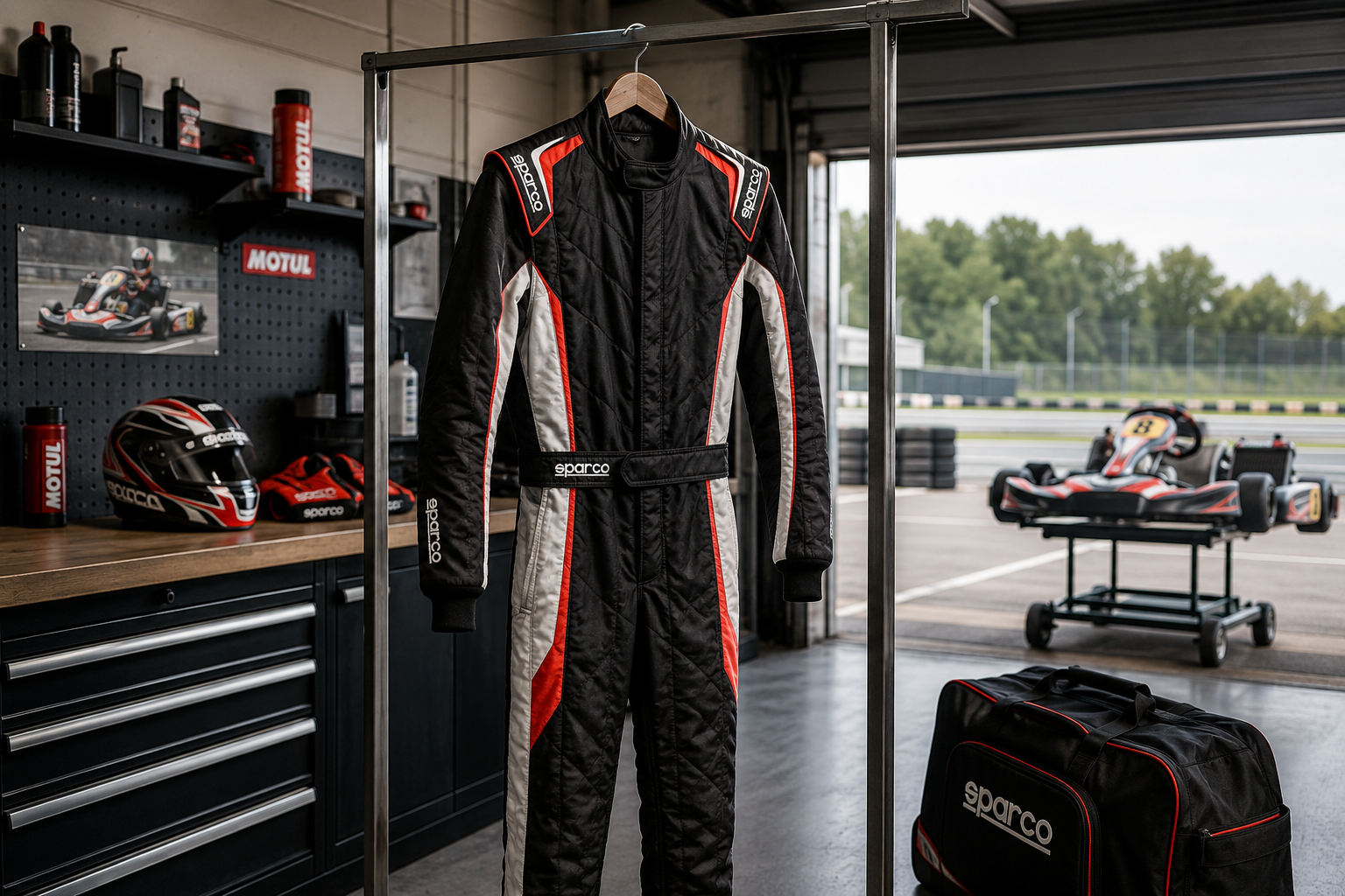 lavage combinaison karting