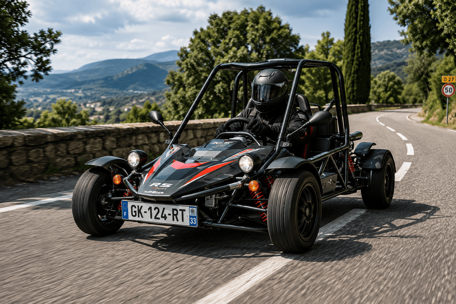 Kart route permis