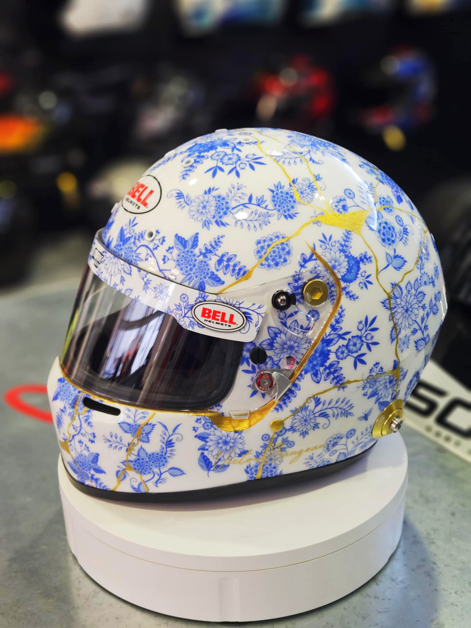 casque custom makdesign