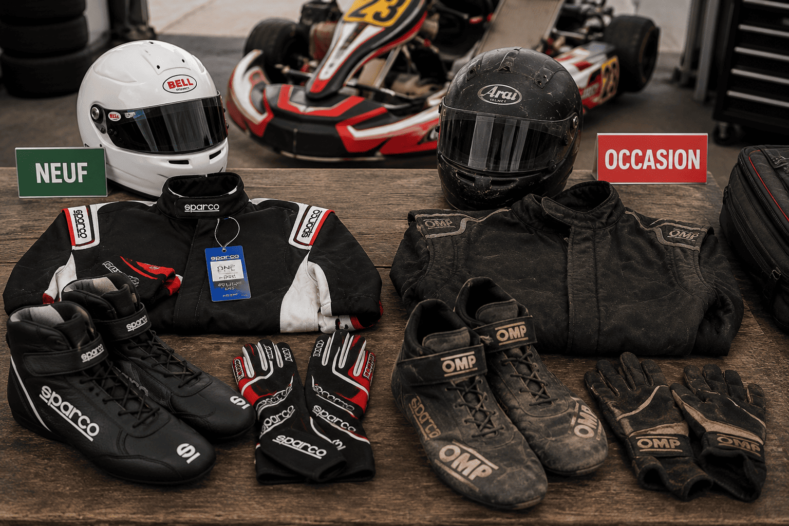 Équipement karting d’occasion : que peut-on acheter sans risque ?