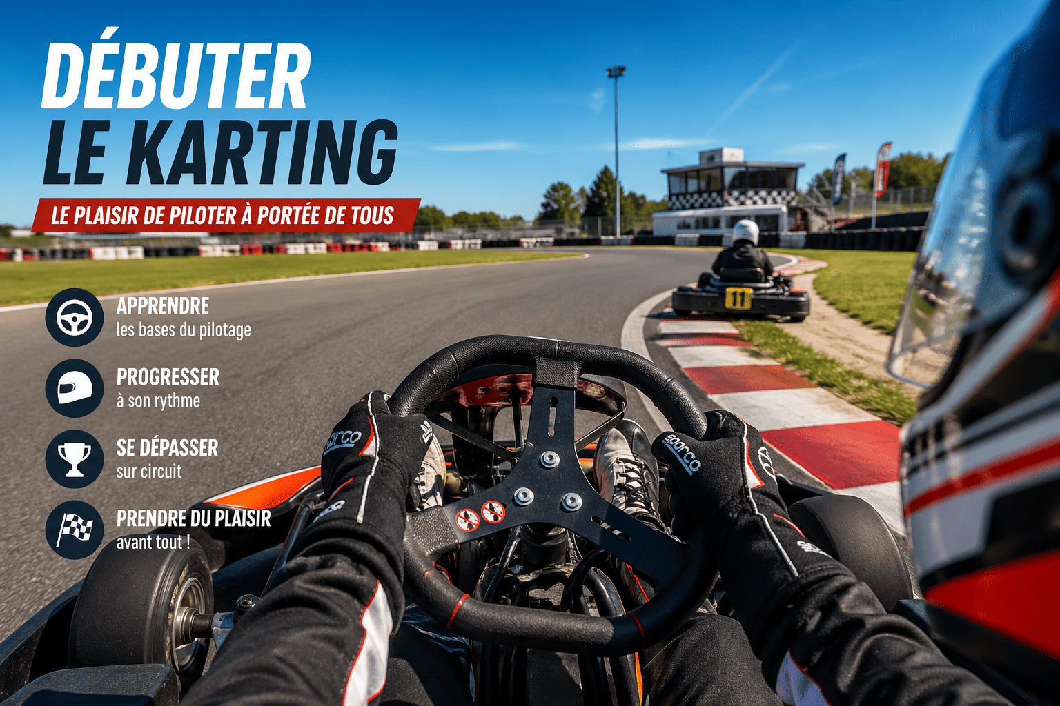 Comment se lancer dans le karting en 2026 : guide débutant complet
